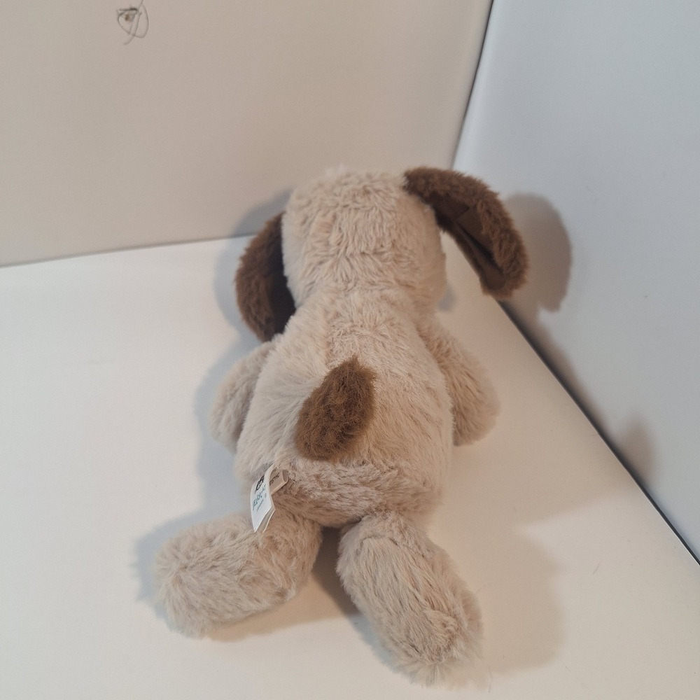 Jellycat Squiggle 8" Plush Tan Puppy Dog With Brown Ears Stuffed Animal - Picture 5 of 7